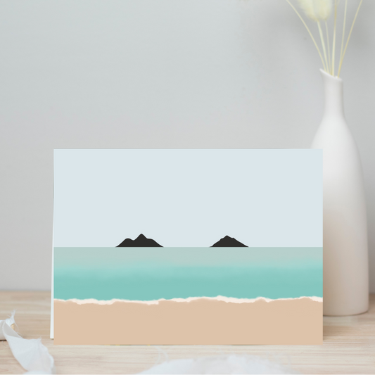 Greeting Card - Lanikai