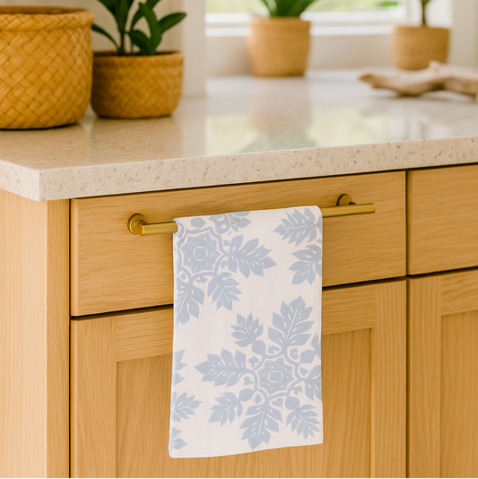 Ulu Quilt Tea Towel Slate