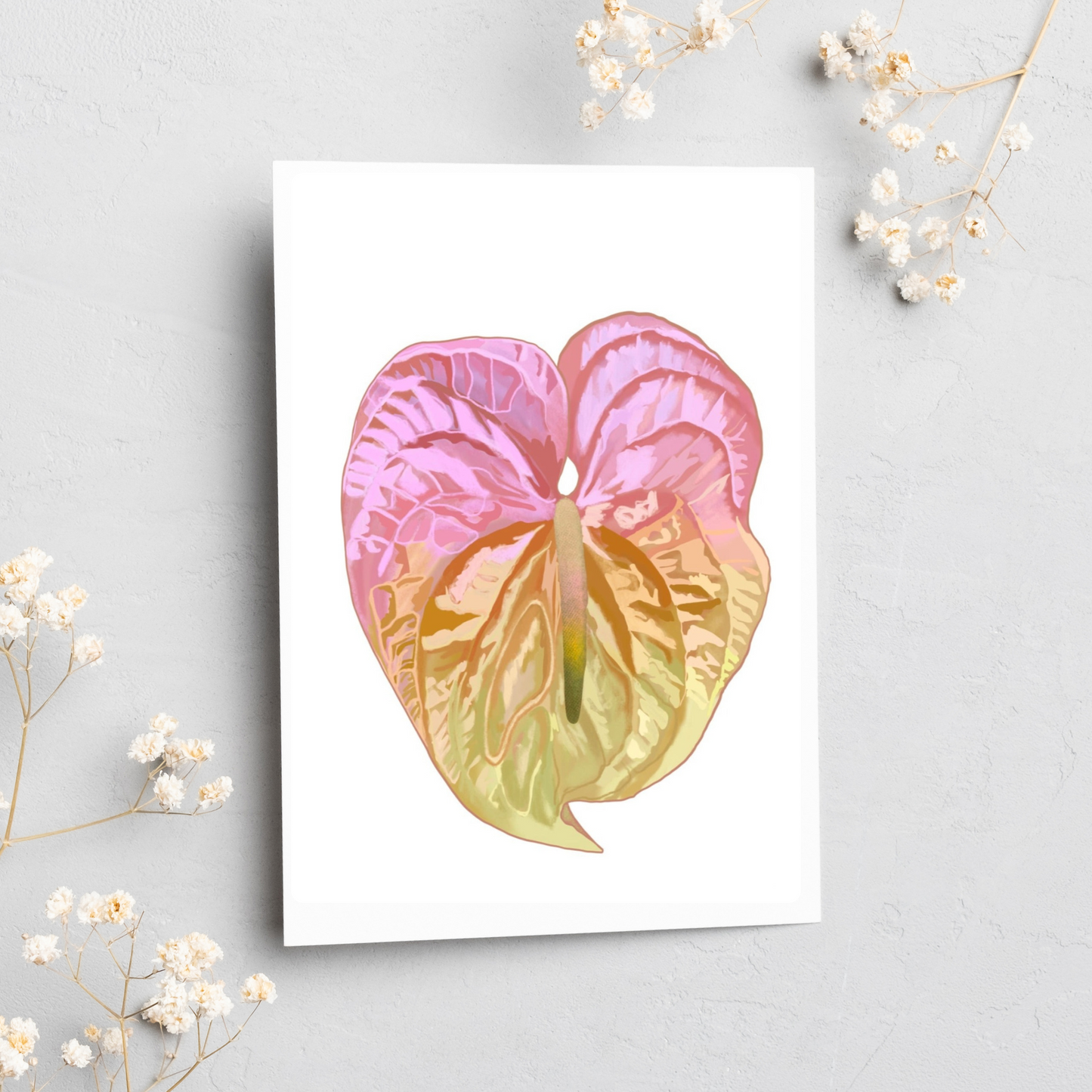 Greeting Card - Rainbow Sherbet