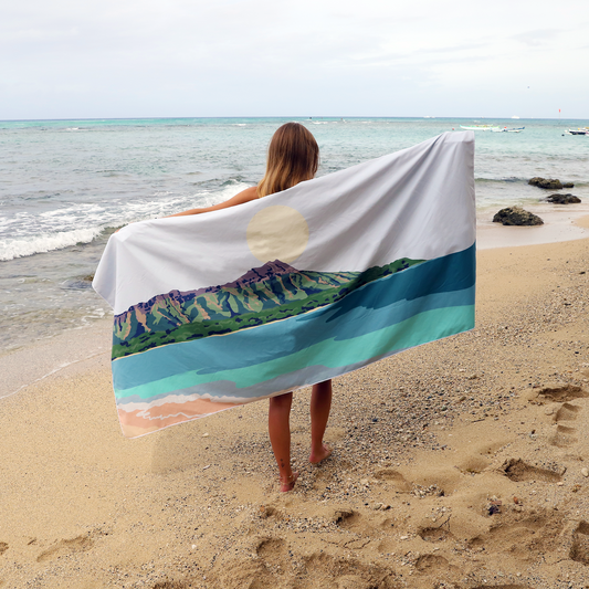 Diamond Head Towel