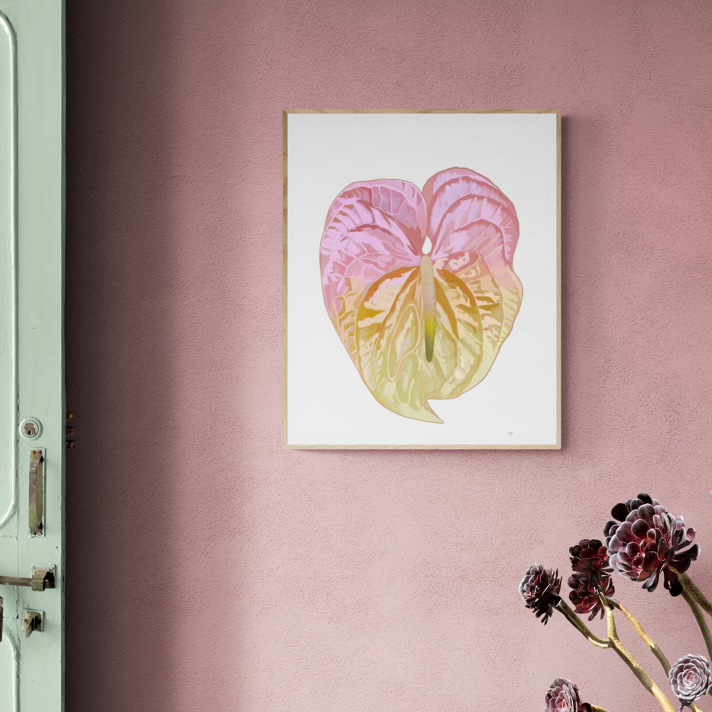 Rainbow Sherbet Canvas