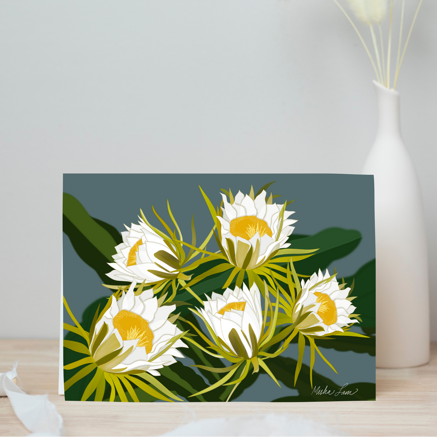 Greeting Card - Night Blooming Cereus