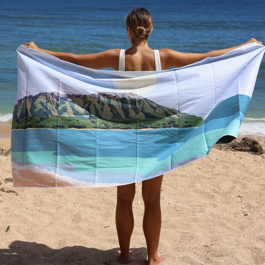 Diamond Head Towel